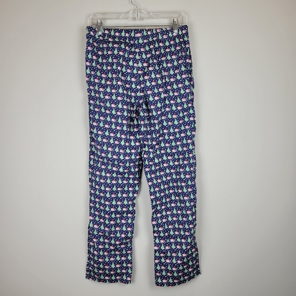 Vineyard Vines Santa Whale Christmas PJ Pants - Picture 2 of 6